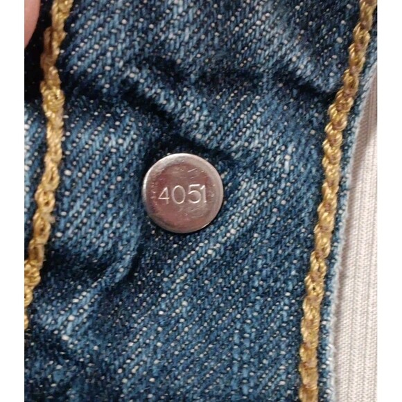 VTG Levi's 569 Loose Straight Jeans 36x30" Blue Baggy Red Tab Medium Wash Y2K - Picture 9 of 11